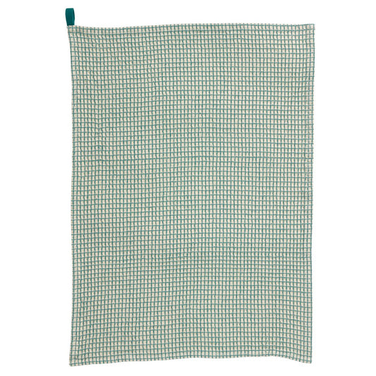 Honeycomb Tea Towel Mumba Peacock 50 x 70