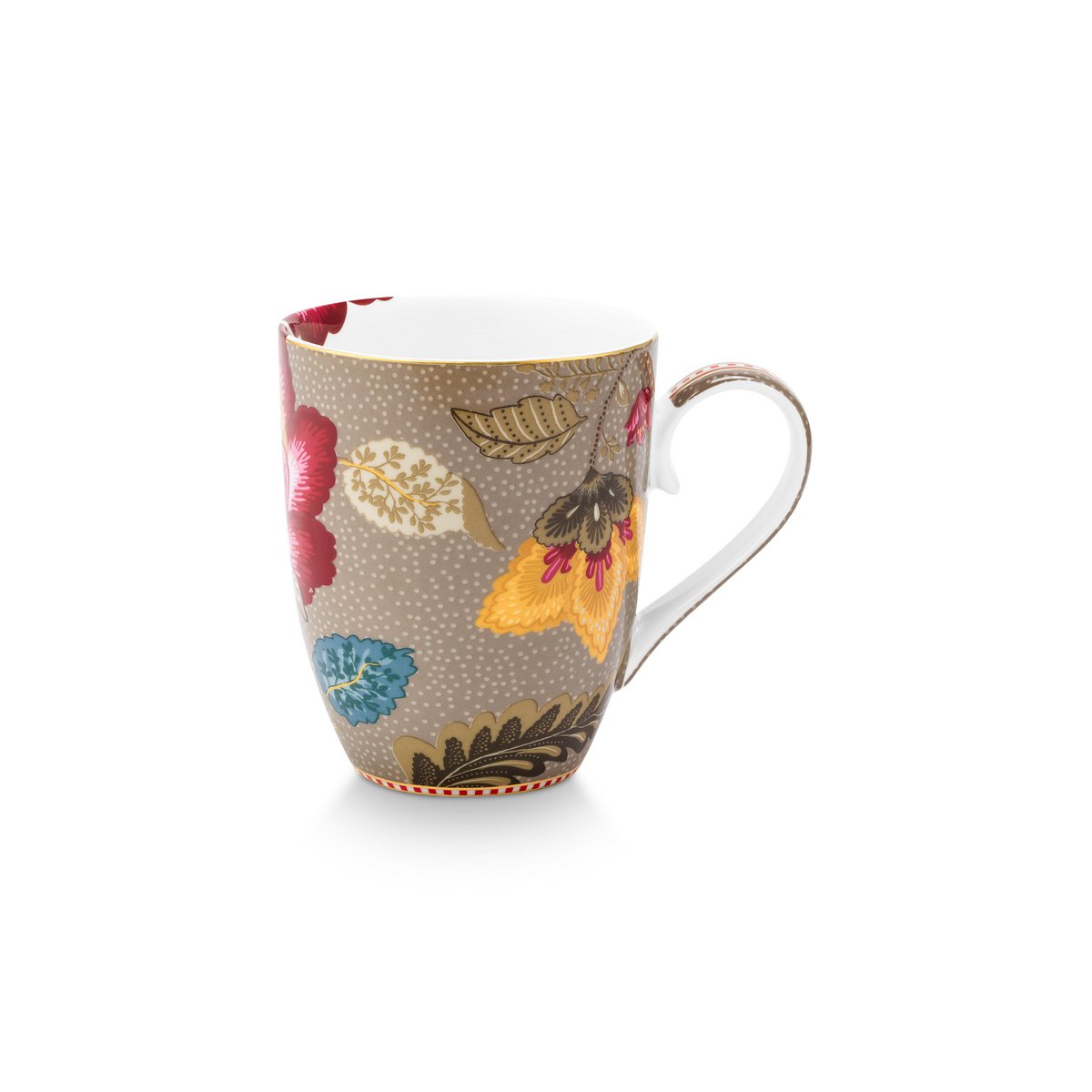Set/3 Breakfast Set Blooming Tales Fantasy Khaki - Pimis Living