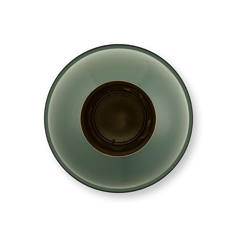 Vase Metal Medium Mid Green 24x40cm - Pimis Living