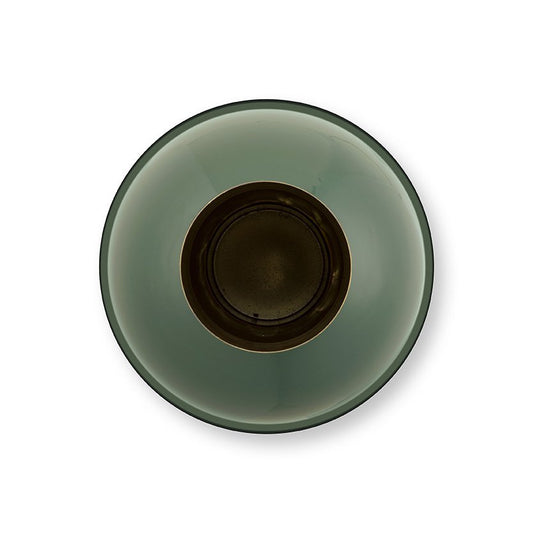 Vase Metal Medium Mid Green 24x40cm - Pimis Living