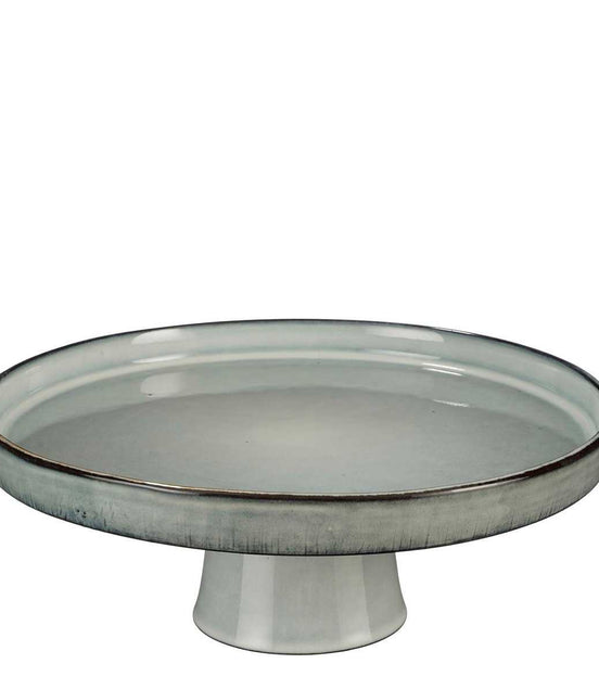 Racco Kuchenständer – H11 x Ø28 cm – Steinzeug – Hellgrau