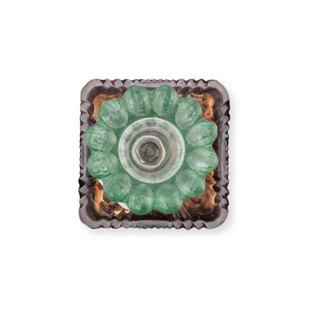 Candle Holder Glass Beads Green 28cm Pip Studio - German and Austrian markets only