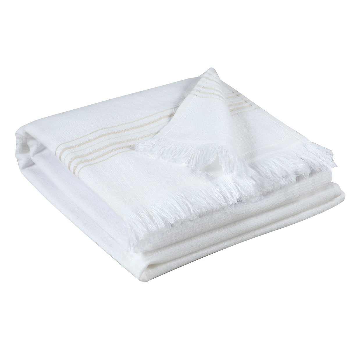 Cancun Snow Hamamtuch 90 x 180 - Pimis Living