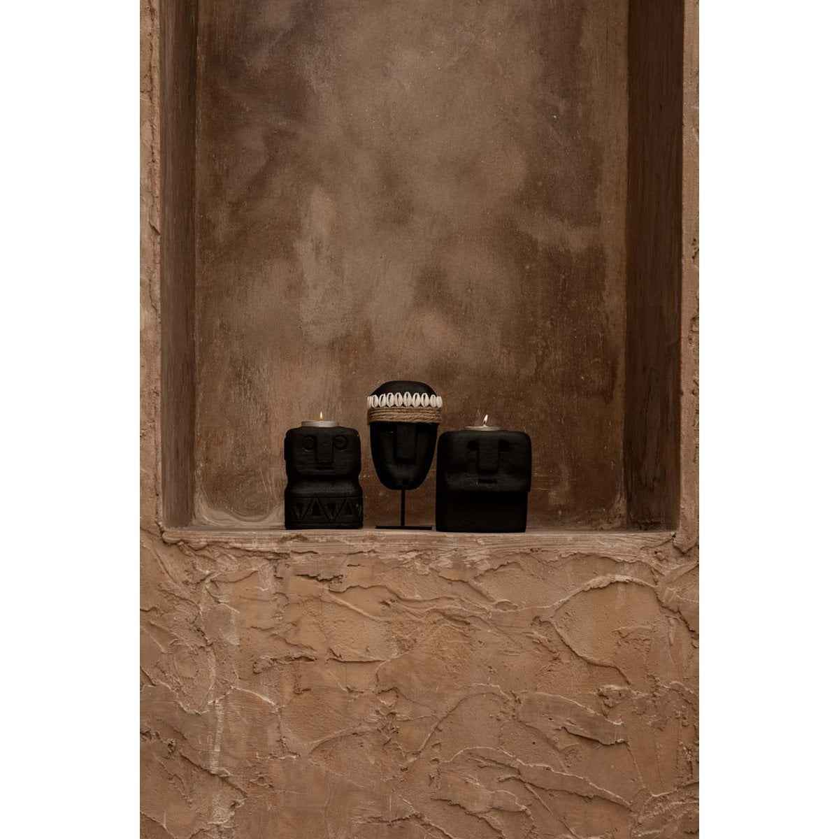 Der Sumba Stone %2326 Kerzenhalter Bazar Bizar Living