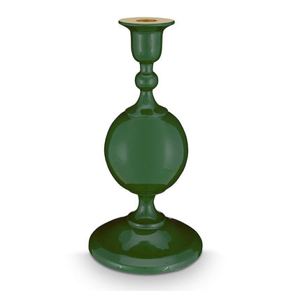 Candle Holder Metal Sphere Small Green 24cm - Pimis Living