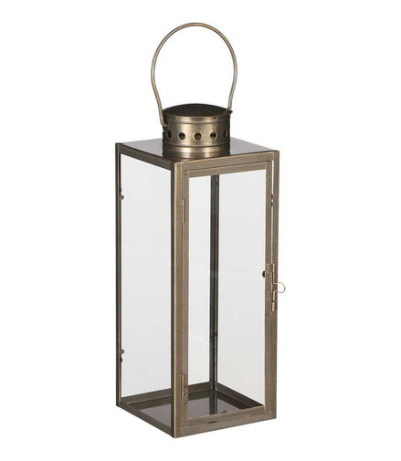 Arzilla Laterne – L14 x B13 x H35 cm – Gold - Pimis living by Konceptpunkt