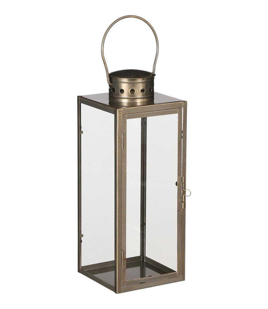 Arzilla Lantern – L14 x W13 x H35 cm – Gold