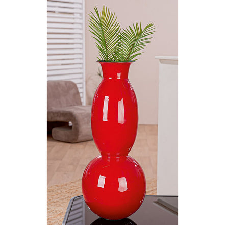 Jarrón Neo rojo H.49 cm