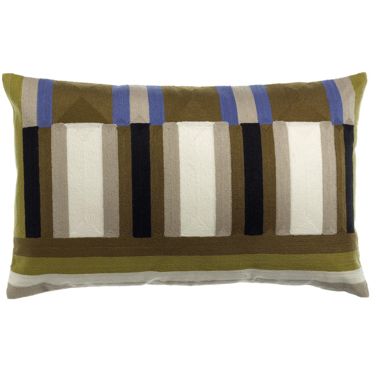 Jason Cèdre besticktes Kissen 40 x 65 - Pimis Living