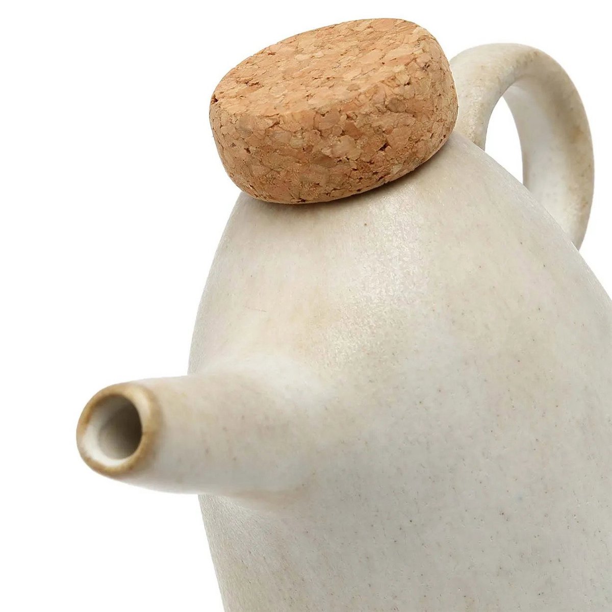 Die Olivenölflasche Nr. 78 – Weiß - Pimis Living