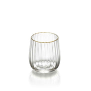 Der Golden Rim Tumbler – Natürliches Gold Bazar Bizar Living