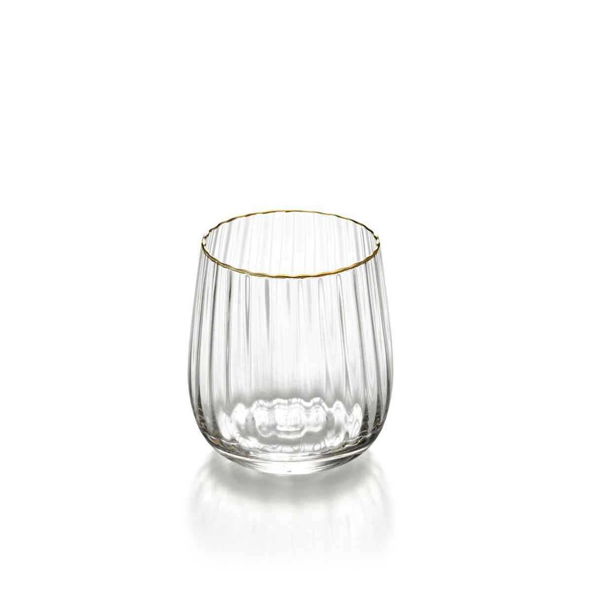 Der Golden Rim Tumbler – Natürliches Gold Bazar Bizar Living