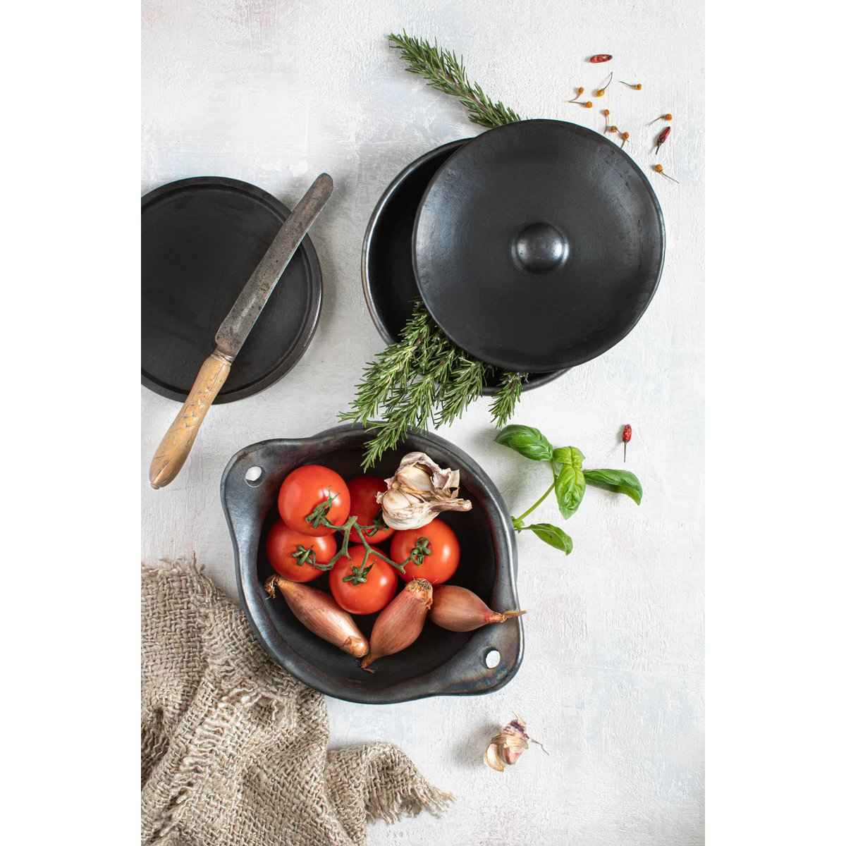 Der verbrannte Topf - Schwarz Bazar Bizar Living