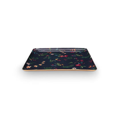 Tray Metal Medium Berry Blues Dark Blue 30.5x30.5cm - Pimis Living