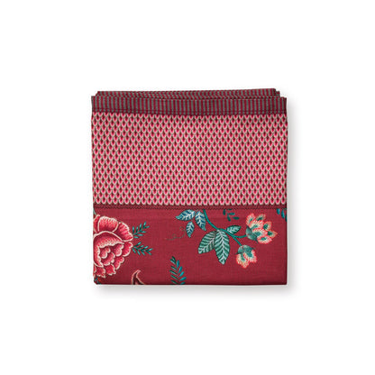 Table Cloth Flower Festival Dark Pink 150x250cm - Pimis Living