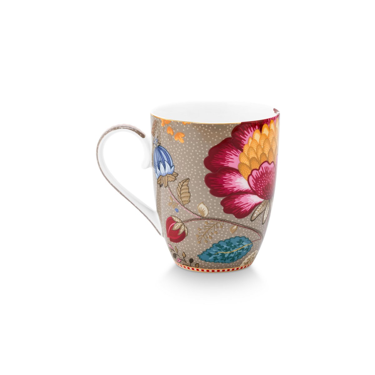 Set/3 Breakfast Set Blooming Tales Fantasy Khaki - Pimis Living