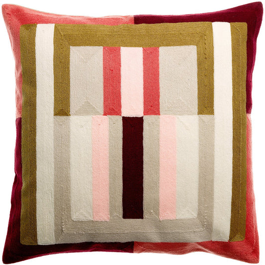 Coussin brodé Jason Mousse 45 x 45 - Pimis Living