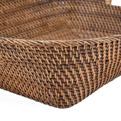 Der Hannah Wäschekorb – Naturbraun – M - Pimis Living