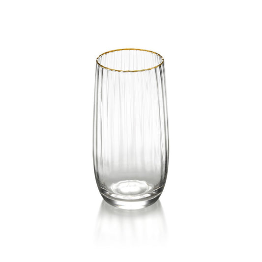 Der Golden Rim Highball – Natürliches Gold - Pimis Living