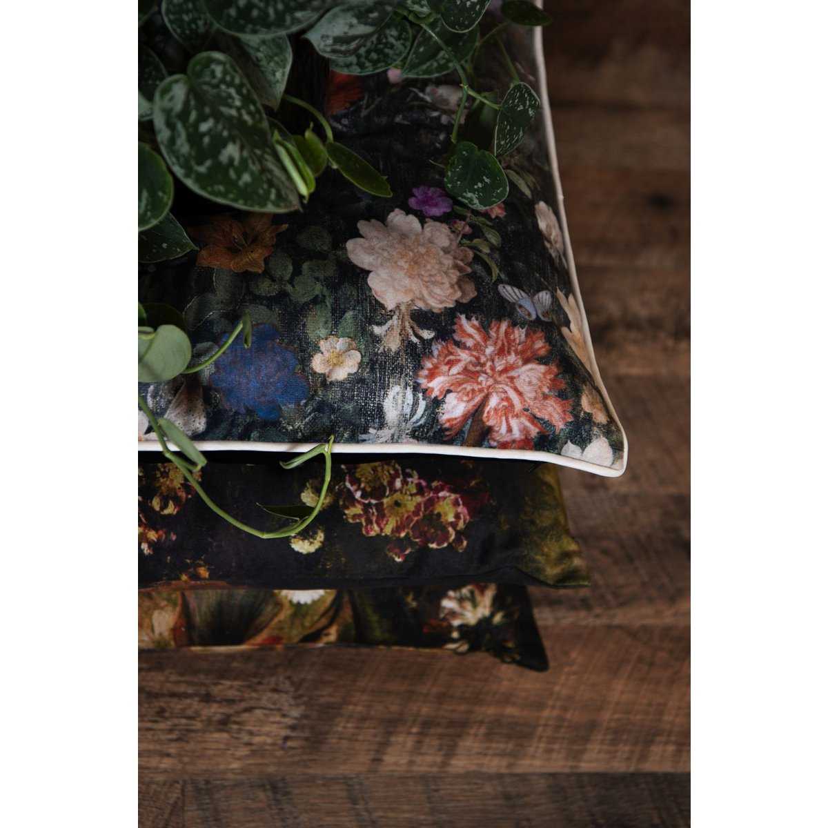 Sierkussen Groen, Synthetisch 45x45x4 cm - Pimis living by Konceptpunkt