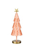 Dekoration Weihnachtsbaum - H40 x Ø13 cm - Eisen - Pink