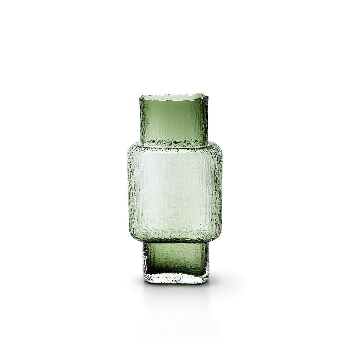 Die Vintage Vert Vase – Grün – L - Pimis Living
