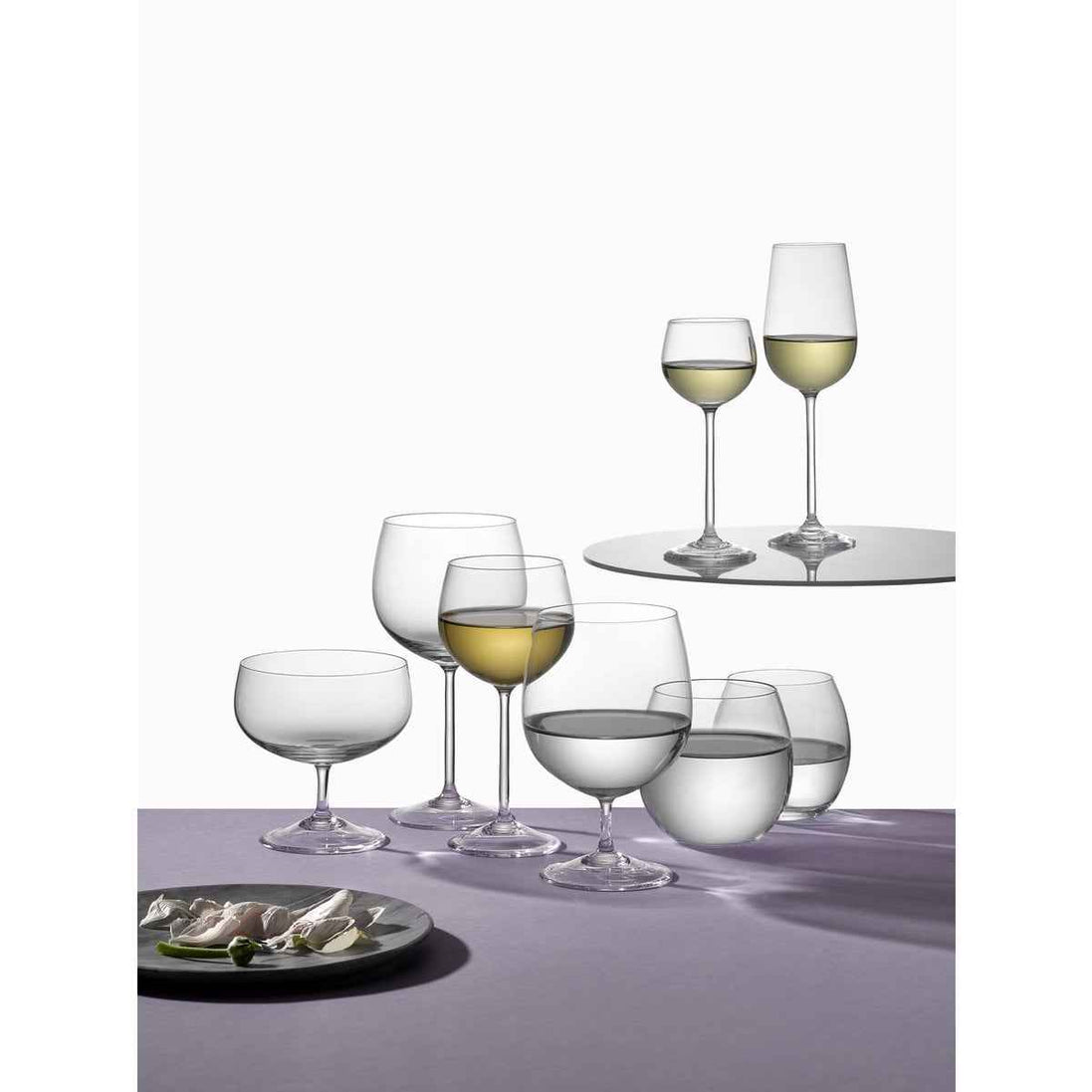 380 ml Pfingstrosse niedrige Wasserbrille - Los 6 AULICA