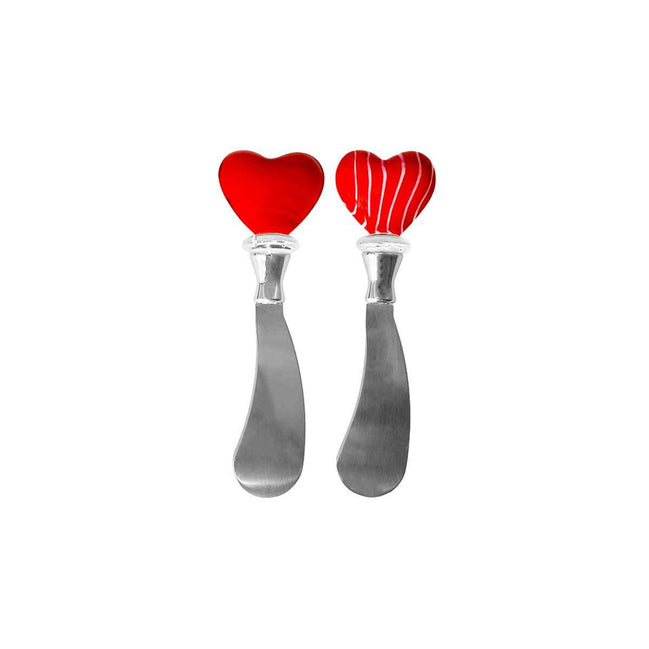 Rote Streuer im Herz-Design – 2er-Set AULICA