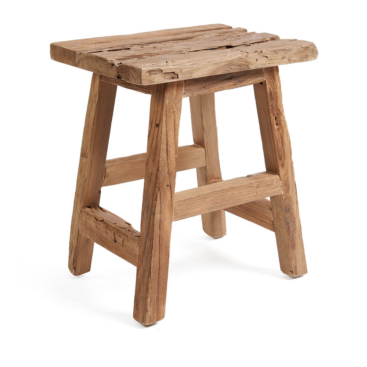 Der Yoke-Hocker – Natur – L - Pimis Living