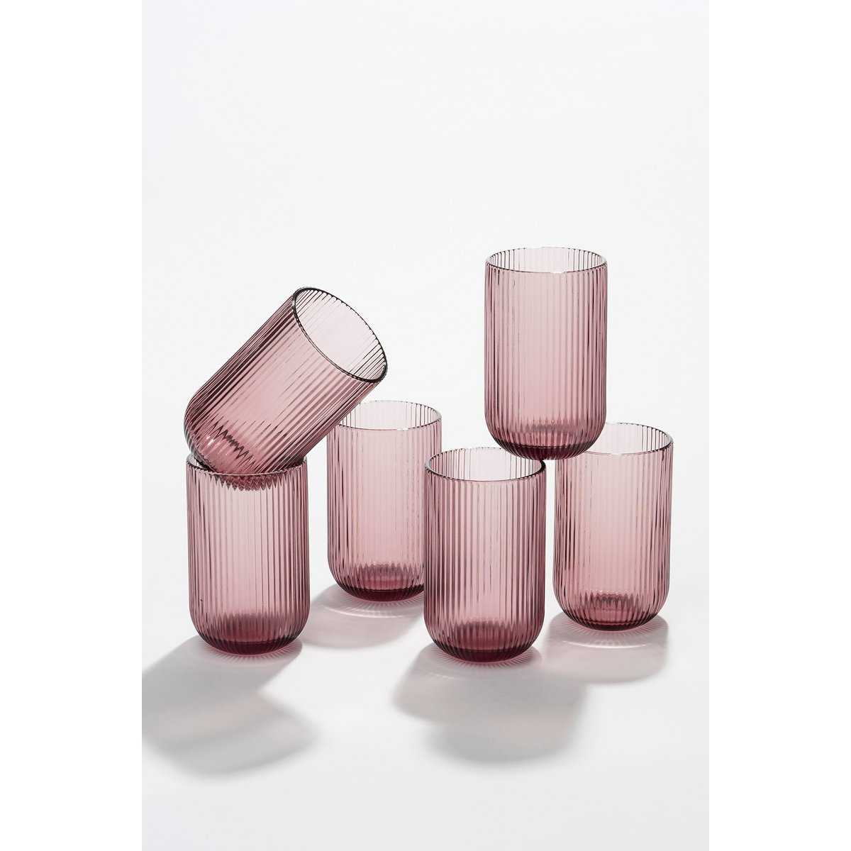 Merlot-Trinkglas – 400 ml – Glas – Lila - Pimis living by Konceptpunkt