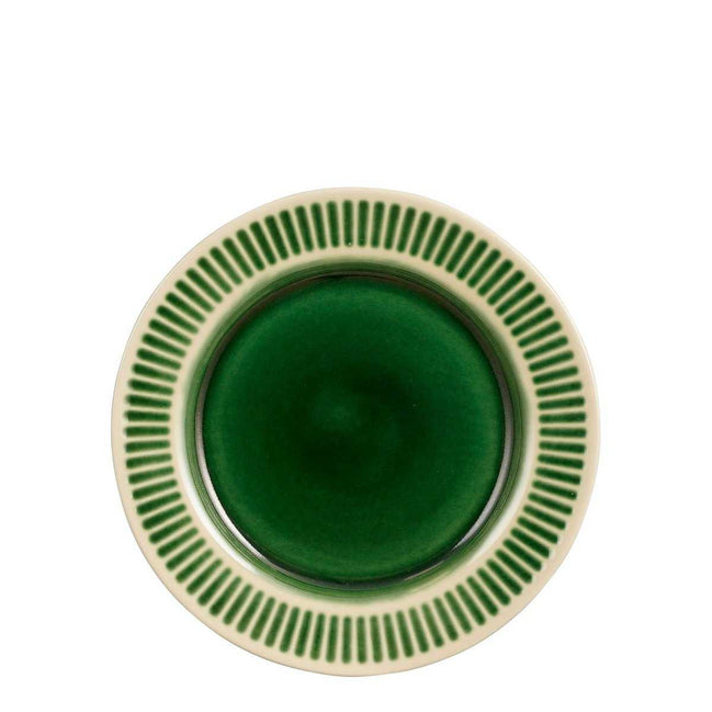Elice breakfast plate - Ø22 cm - ceramic - green