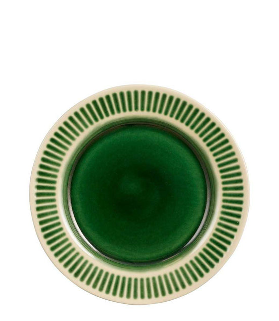 Elice breakfast plate - Ø22 cm - ceramic - green