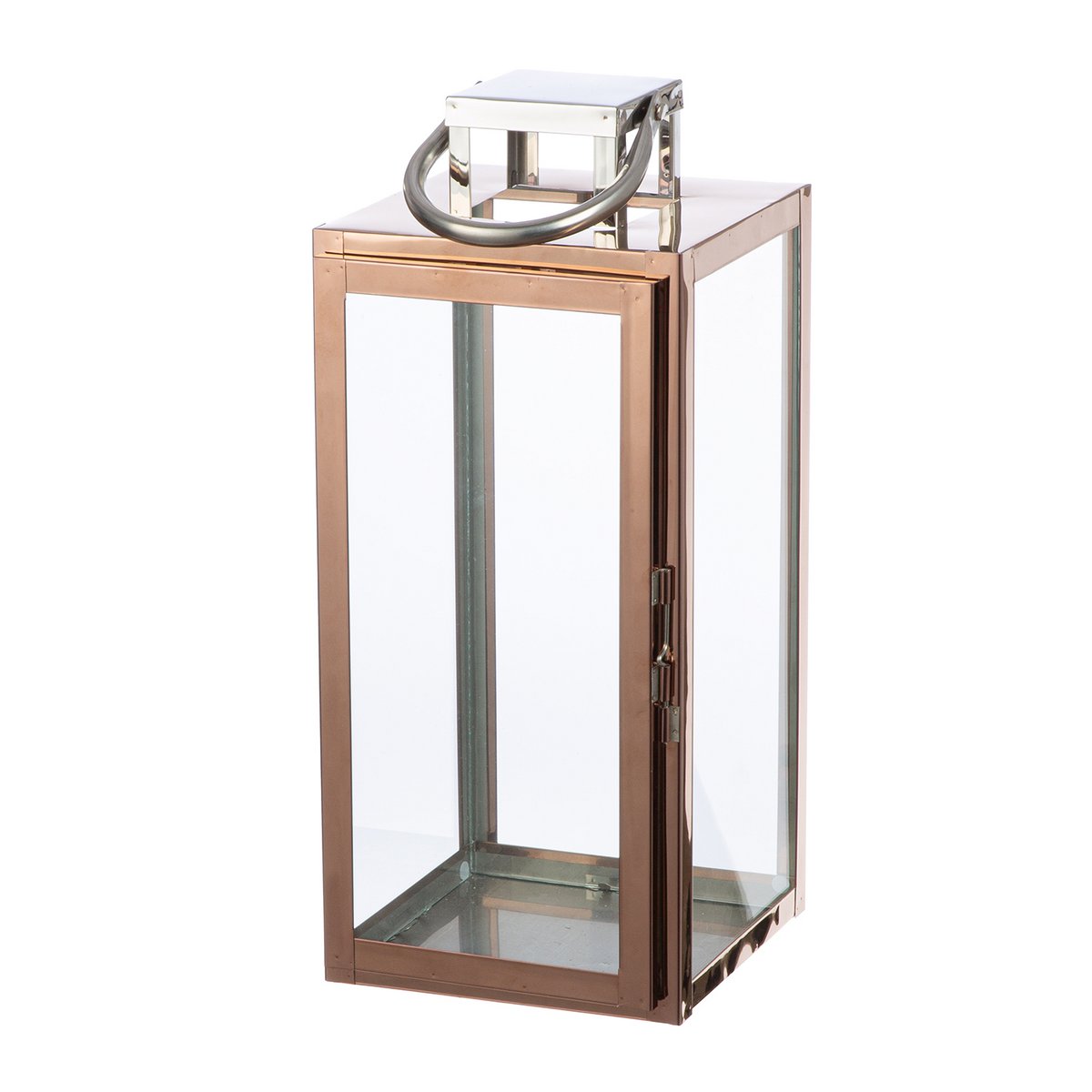Set of 2 lanterns Galano rose gold H. 38 cm, VE 1