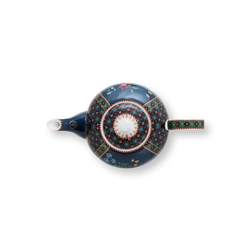 Teapot Berry Blues Blue 1.6ltr - Pimis Living