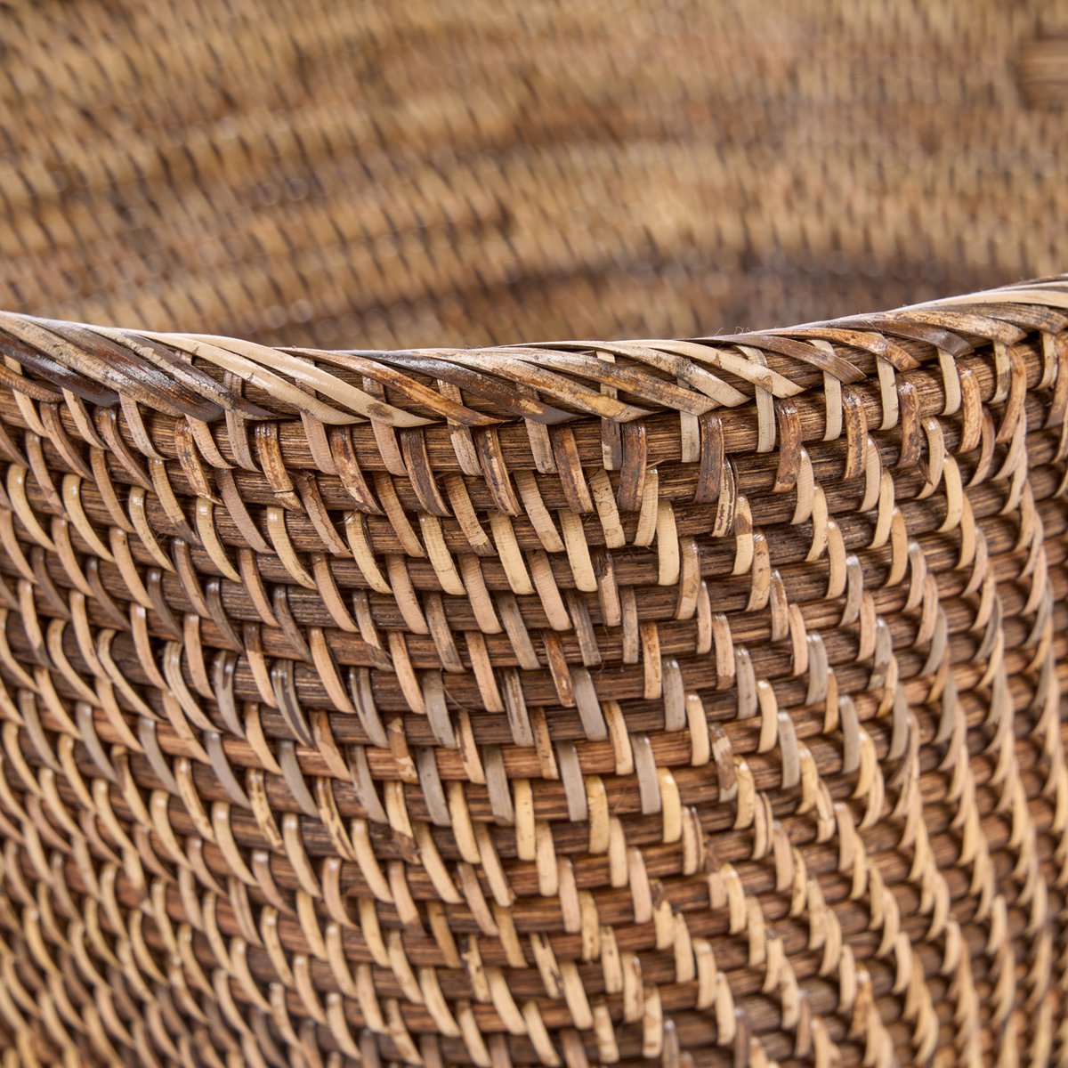 Der Hannah Wäschekorb – Naturbraun – L - Pimis Living