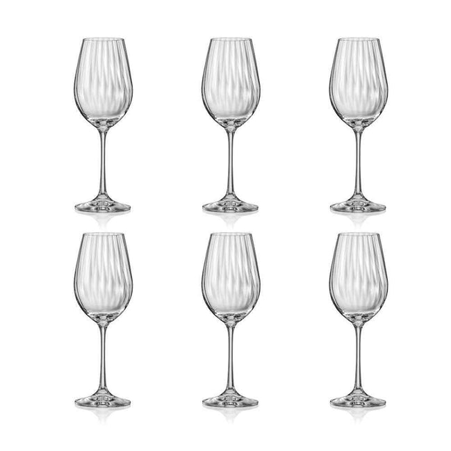 Weinglas 350 ml Wasserfall - Los 6 AULICA