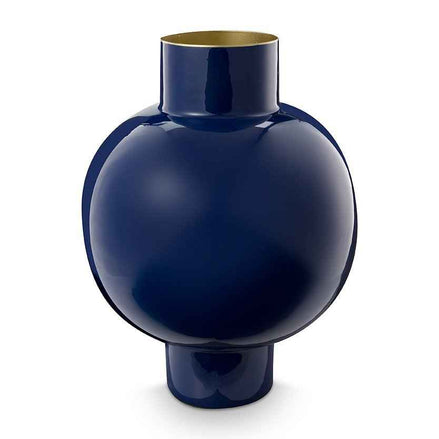 Vase aus Metall, groß, Königsblau, 31,5 x 42 cm Pip Studio - German and Austrian markets only