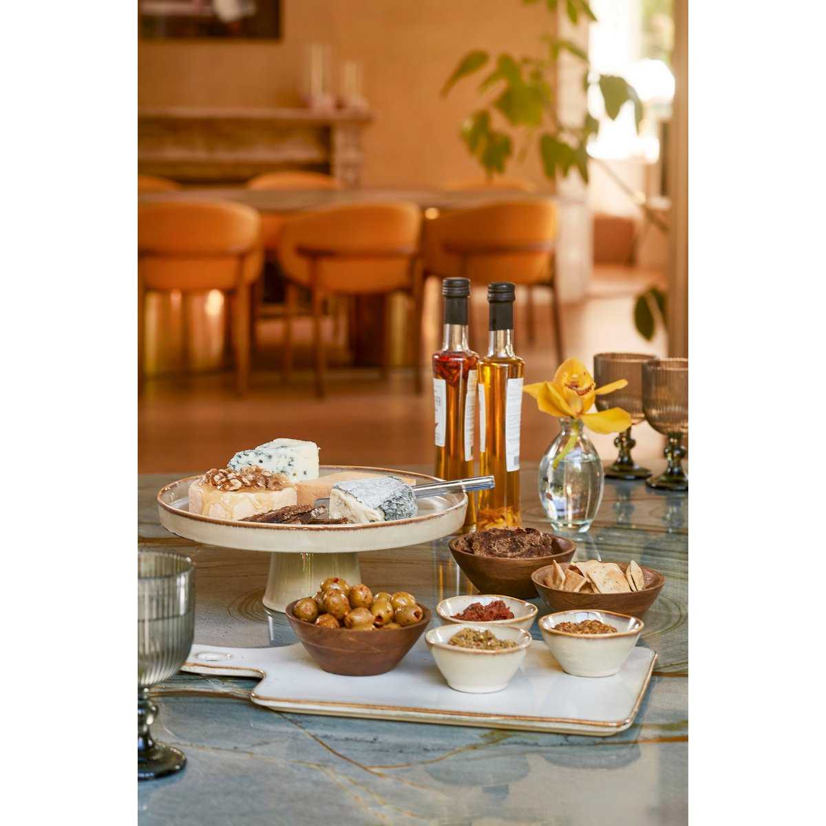 Racco Kuchenständer – H11 x Ø28 cm – Steinzeug – Beige - Pimis living by Konceptpunkt