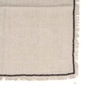 Die Toskana-Serviette – Naturschwarz – 45 x 45 Bazar Bizar Living