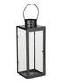 Arzilla Lantern – L14 x W13 x H35 cm – Black