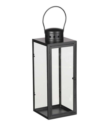 Arzilla Lantern – L14 x W13 x H35 cm – Black