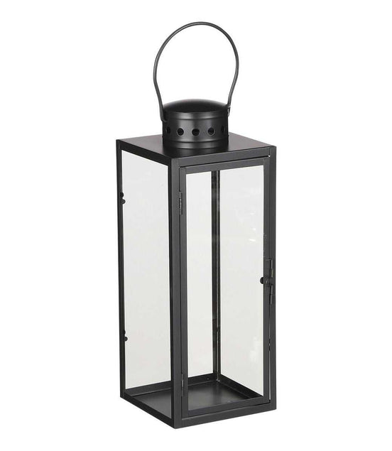 Arzilla Lantern – L14 x W13 x H35 cm – Black