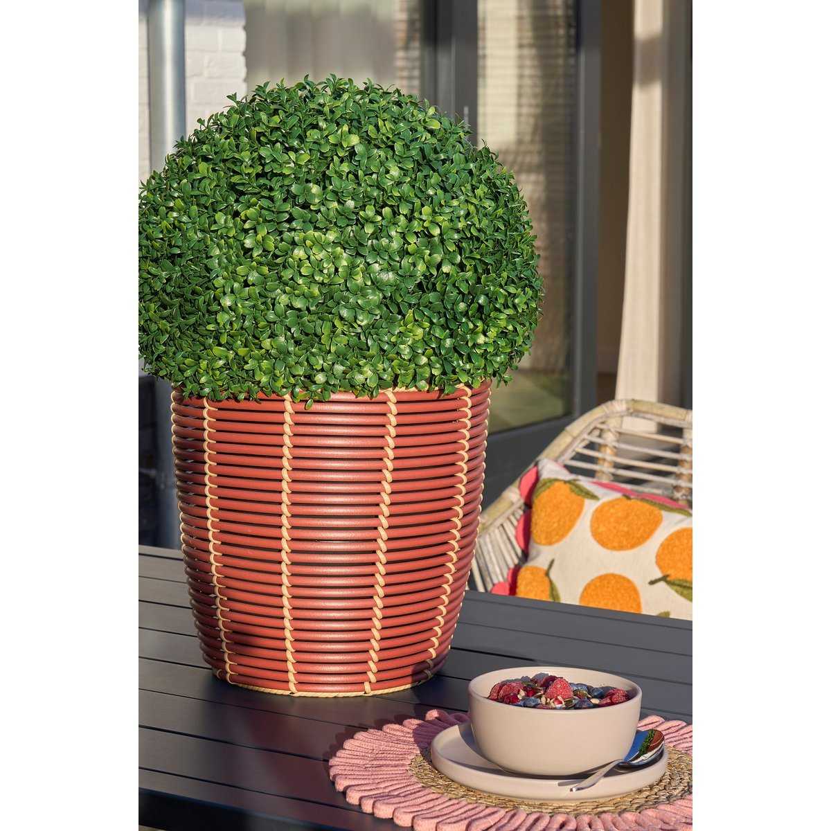 Ozi Descrises Set 4 Personen - Stein gut - Taupe - Pimis living by Konceptpunkt