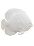 Dekorativer weißer Fisch 29x12x23cm AULICA