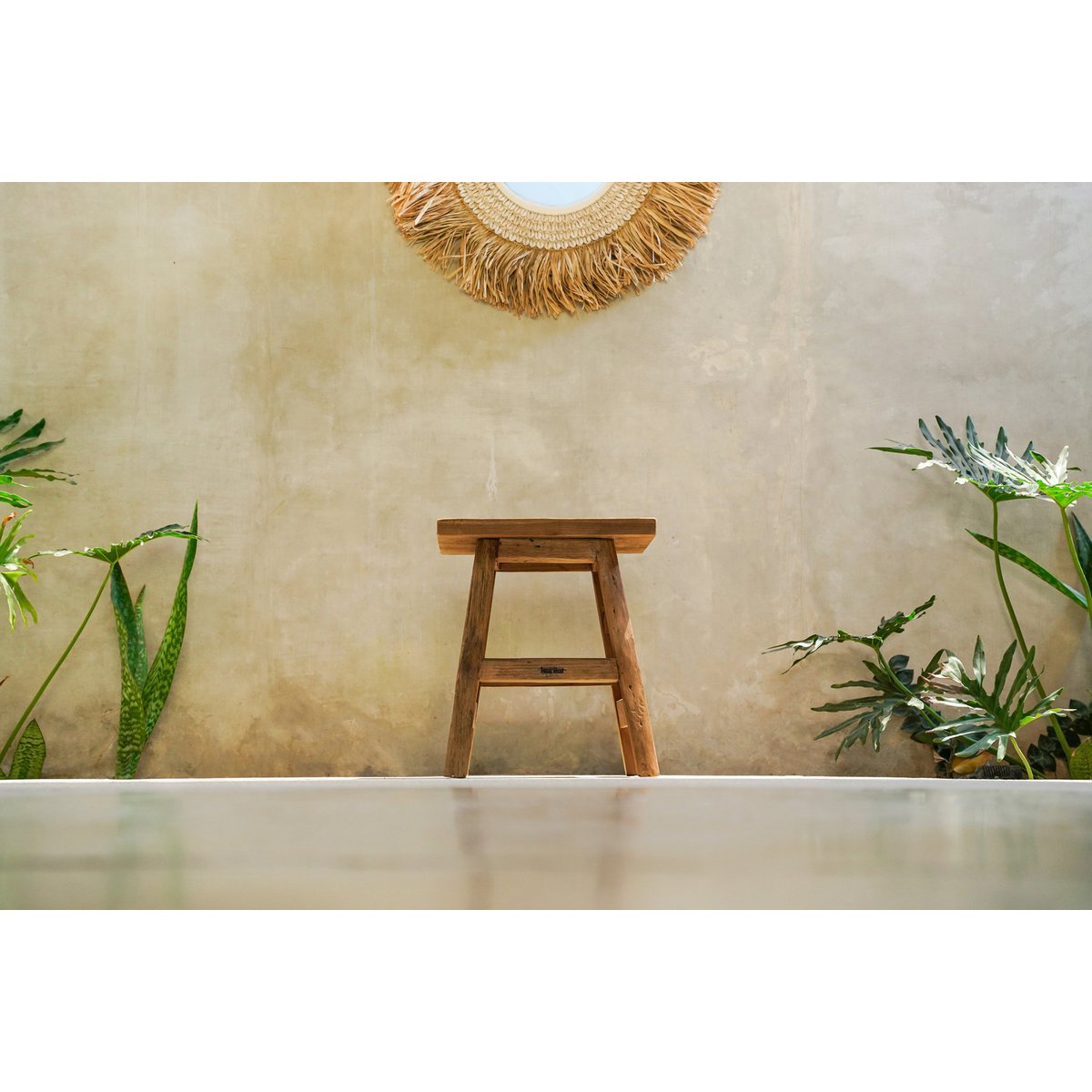 Der Yoke-Hocker – Natur – L - Pimis Living