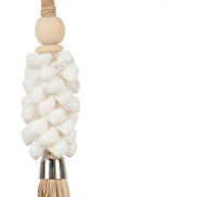 Die Kauri und Raffia Quaste - Natürlich Bazar Bizar Living