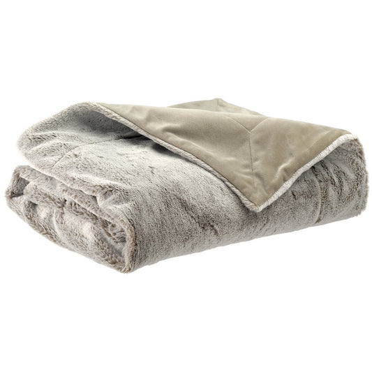 Natürliches Kinta-Plaid 130 x 160 - Pimis Living