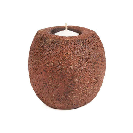 Der Cavestone Kerzenhalter – Terrakotta Bazar Bizar Living
