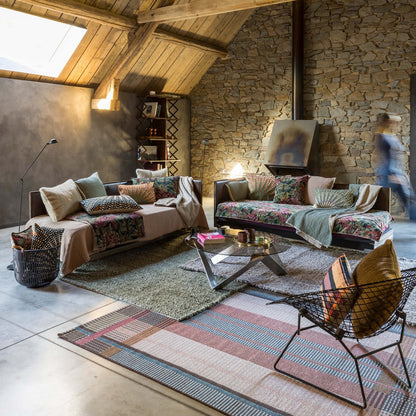 Ewan Multico gedruckter Plaid 135 x 200 - Pimis Living