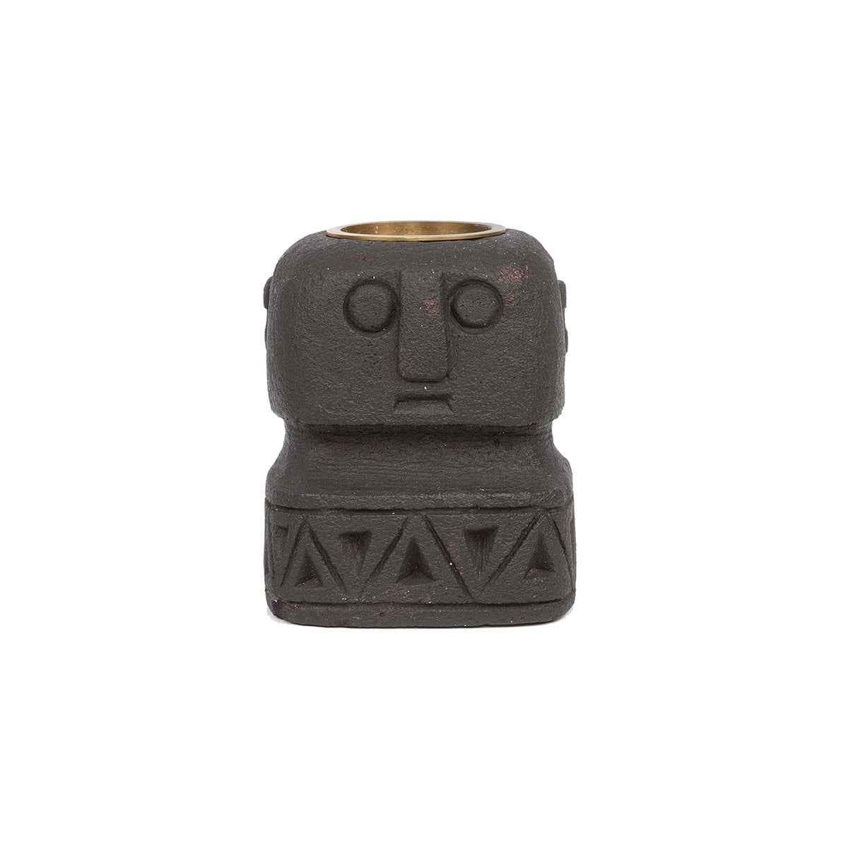 Der Sumba Stone %2326 Kerzenhalter Bazar Bizar Living